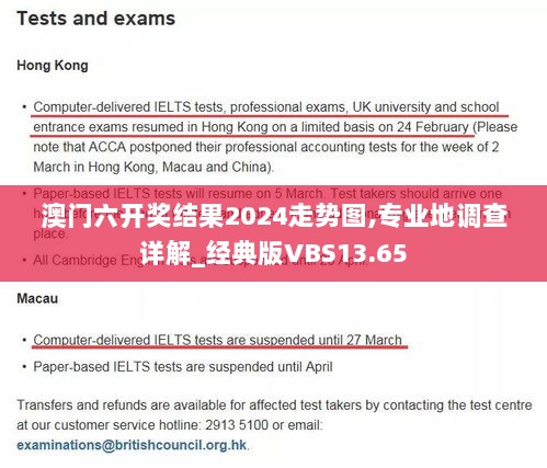 澳门六开奖结果2024走势图,专业地调查详解_经典版VBS13.65