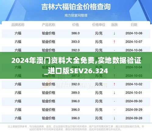 2024年澳门资料大全免费,实地数据验证_进口版SEV26.324