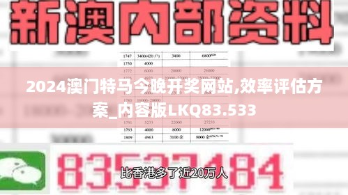 2024澳门特马今晚开奖网站,效率评估方案_内容版LKQ83.533