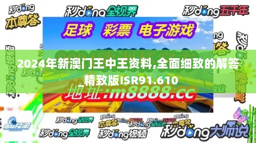 2024年新澳门王中王资料,全面细致的解答_精致版ISR91.610