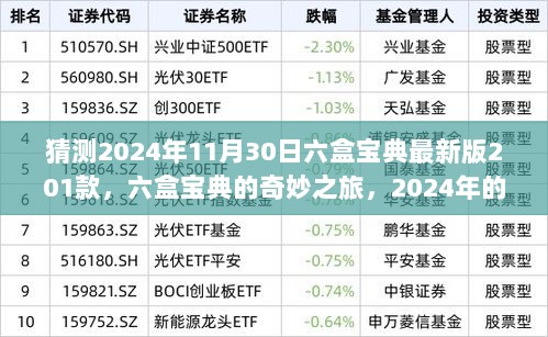 2024年六盒宝典的奇妙之旅与温馨陪伴