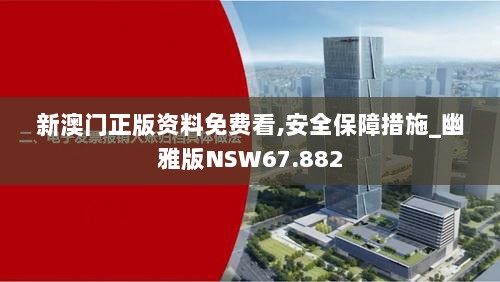 新澳门正版资料免费看,安全保障措施_幽雅版NSW67.882