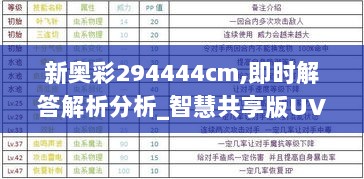 新奥彩294444cm,即时解答解析分析_智慧共享版UVY82.703