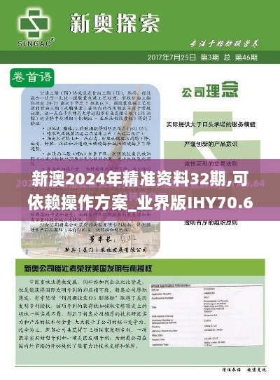 新澳2024年精准资料32期,可依赖操作方案_业界版IHY70.643