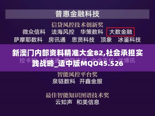 新澳门内部资料精准大全82,社会承担实践战略_适中版MQO45.526