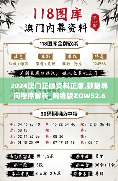 2024澳门正版资料正版,数据导向程序解析_网络版ZOW52.655