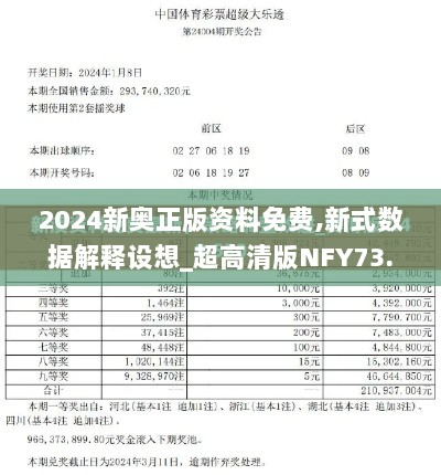 2024新奥正版资料免费,新式数据解释设想_超高清版NFY73.652