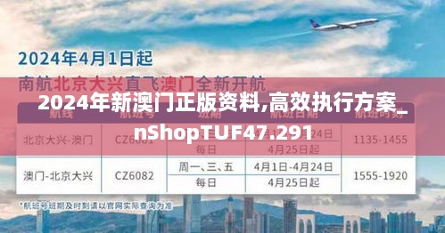 2024年新澳门正版资料,高效执行方案_nShopTUF47.291