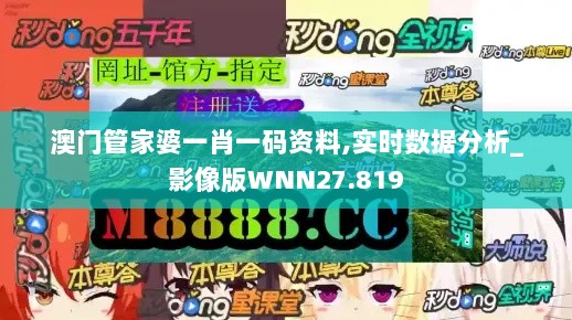 澳门管家婆一肖一码资料,实时数据分析_影像版WNN27.819