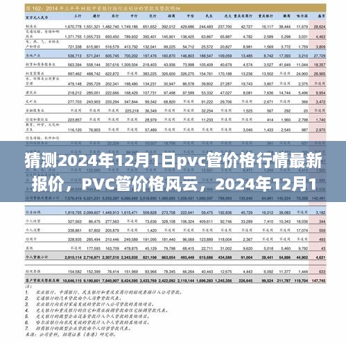 2024年12月1日PVC管价格行情预测与温馨故事交织的时光