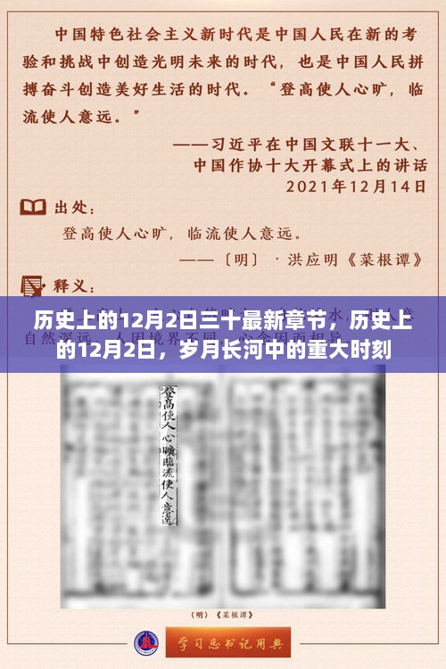 历史上的12月2日，岁月长河中的重大时刻