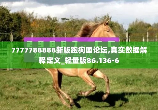 7777788888新版跑狗图论坛,真实数据解释定义_轻量版86.136-6