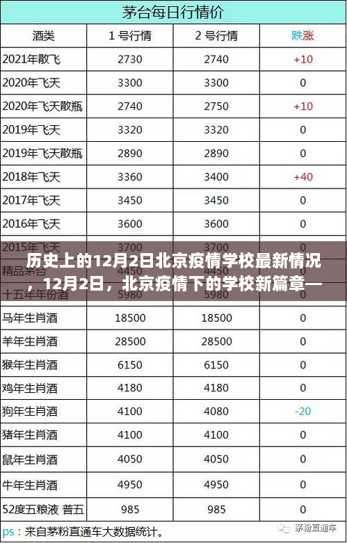 北京疫情下的学校新篇章，12月2日的历史记录与自然共舞的探索之旅