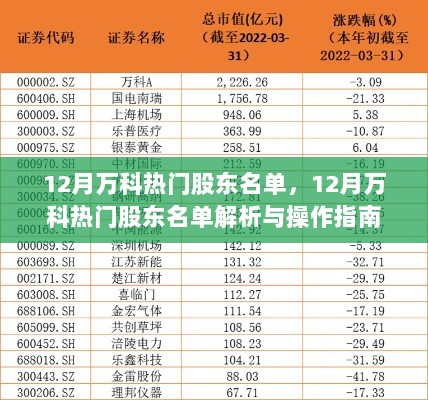 12月万科热门股东名单解析与操作指南