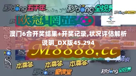 澳门6合开奖结果+开奖记录,状况评估解析说明_DX版45.294