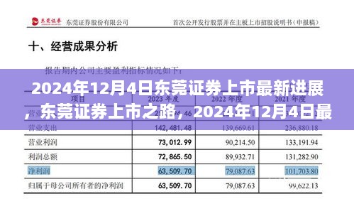 东莞证券上市之路，2024年12月4日最新进展全解析