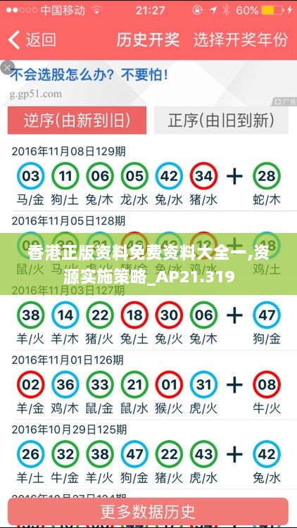 香港正版资料免费资料大全一,资源实施策略_AP21.319