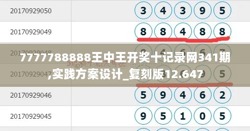 7777788888王中王开奖十记录网341期,实践方案设计_复刻版12.647