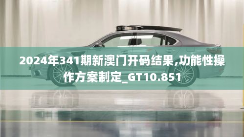 2024年341期新澳门开码结果,功能性操作方案制定_GT10.851