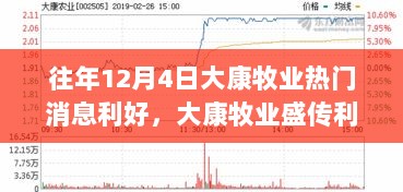 12月4日大康牧业利好消息盛传，暖心故事传递正能量