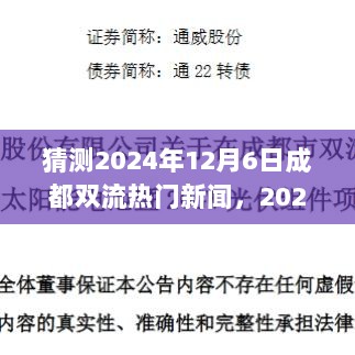 2024年12月6日成都双流热门新闻预测，聚焦当日重要事件与动态