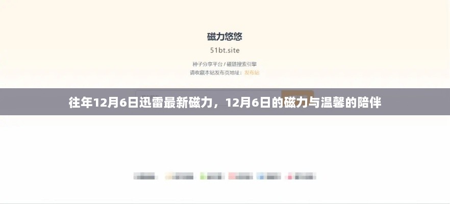 12月6日的磁力与温馨的陪伴记忆