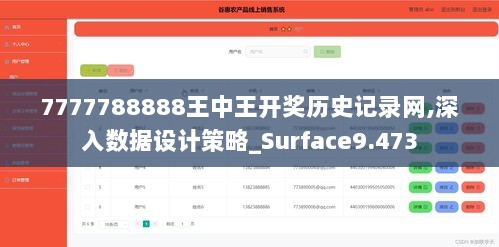 7777788888王中王开奖历史记录网,深入数据设计策略_Surface9.473