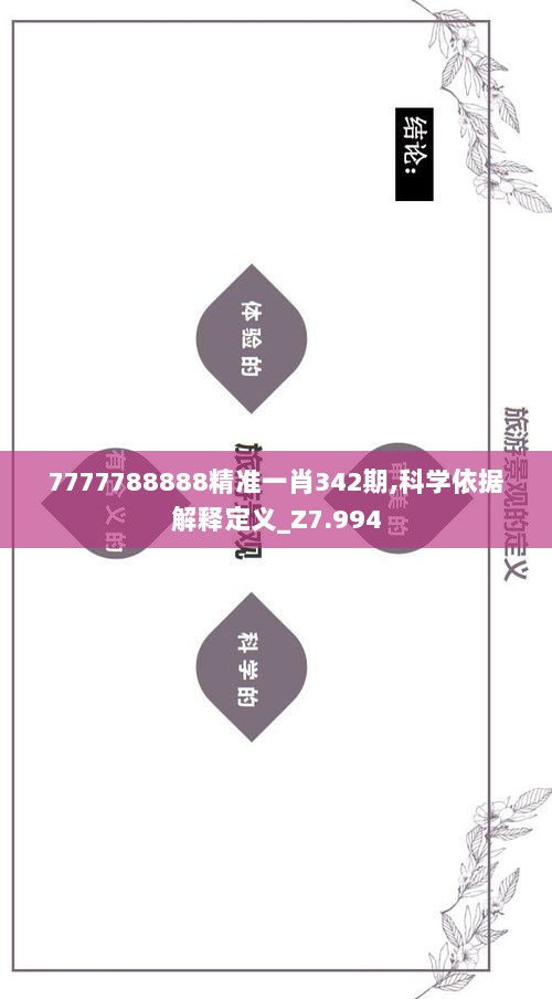 7777788888精准一肖342期,科学依据解释定义_Z7.994