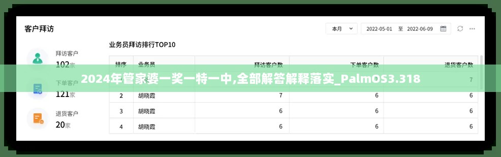 2024年管家婆一奖一特一中,全部解答解释落实_PalmOS3.318