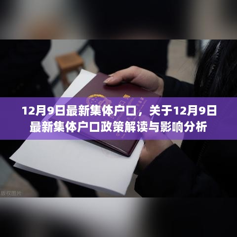 12月9日最新集体户口政策解读与影响分析