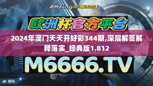 2024年澳门天天开好彩344期,深层解答解释落实_经典版1.812