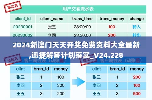 2024新澳门天天开奖免费资料大全最新,迅捷解答计划落实_V24.228