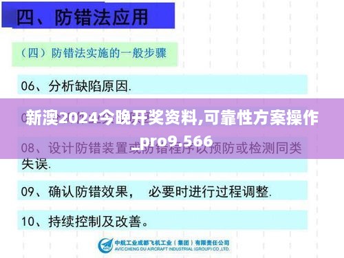 新澳2024今晚开奖资料,可靠性方案操作_pro9.566