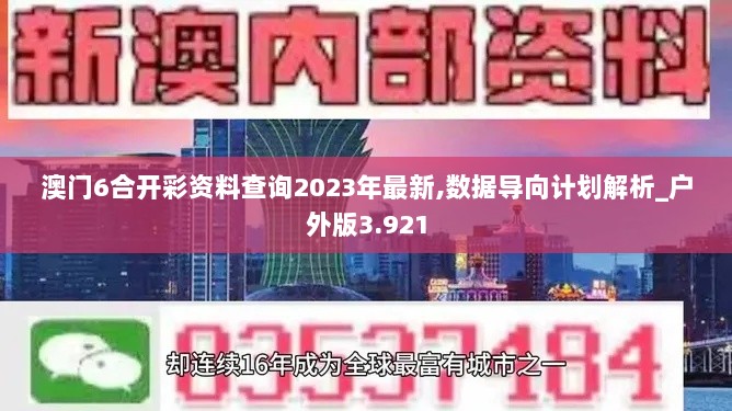 澳门6合开彩资料查询2023年最新,数据导向计划解析_户外版3.921