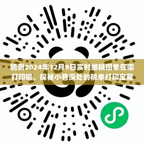 探秘小巷深处的税单打印宝藏，2024年实时缴税回单打印新去处及指南