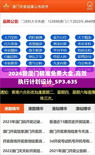 2024新澳门精准免费大全,高效执行计划设计_SP3.635