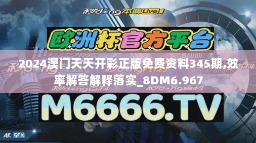 2024澳门天天开彩正版免费资料345期,效率解答解释落实_8DM6.967