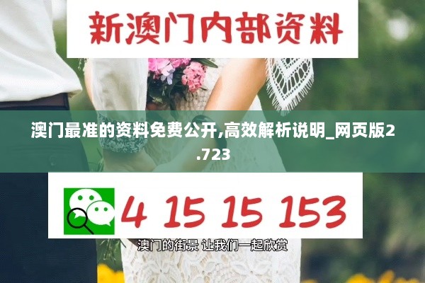 澳门最准的资料免费公开,高效解析说明_网页版2.723