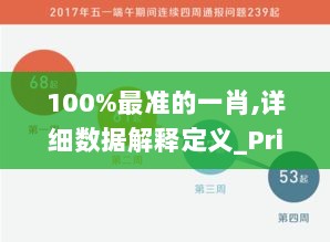 100%最准的一肖,详细数据解释定义_Prime9.828