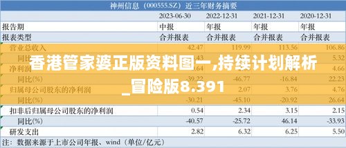 香港管家婆正版资料图一,持续计划解析_冒险版8.391