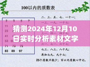 心灵净土的探寻，未来自然美景之旅的预测与实时分析（2024年12月10日）