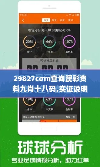 29827cσm查询澳彩资料九肖十八码,实证说明解析_soft1.775