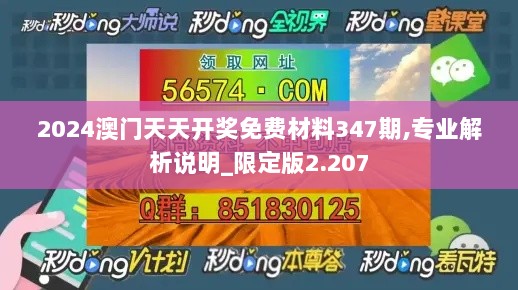 2024澳门天天开奖免费材料347期,专业解析说明_限定版2.207