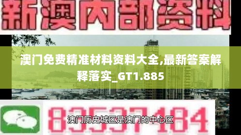 澳门免费精准材料资料大全,最新答案解释落实_GT1.885