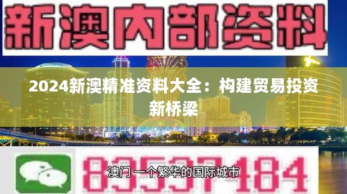 2024新澳精准资料大全：构建贸易投资新桥梁