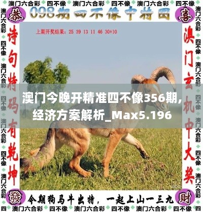 澳门今晚开精准四不像356期,经济方案解析_Max5.196