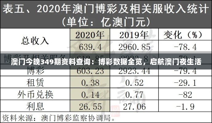 澳门今晚349期资料查询：博彩数据全览，启航澳门夜生活