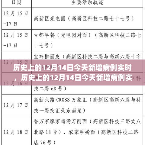 历史上的12月14日新增病例实时动态与深度产品评测介绍