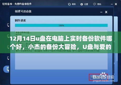12月14日U盘实时备份软件推荐，小杰的备份之旅与爱的日常故事
