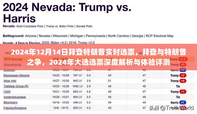 拜登与特朗普之争，深度解析与体验评测选票结果揭晓时刻！